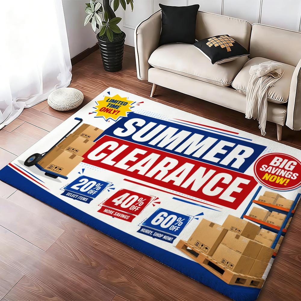 Home Textiles Sale - Obral Musim Panas: Keset Lantai Lembut,