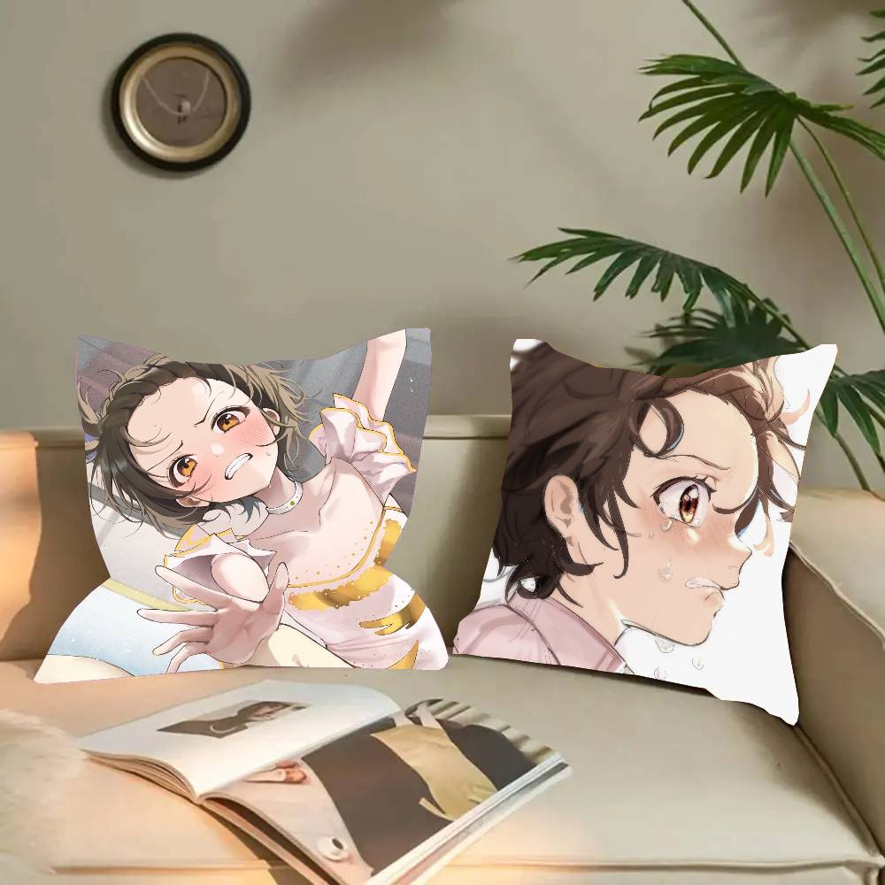 Sarung Bantal Anime Yuitsuka I - Home Textiles Usa ulasan dan harga