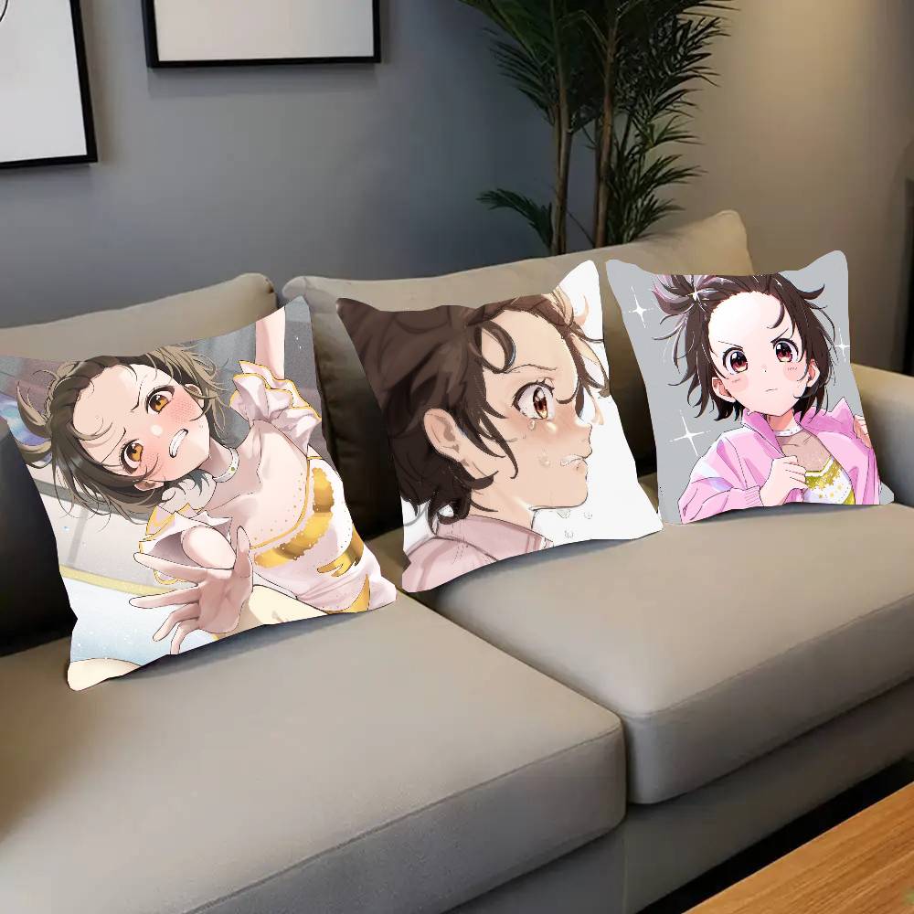 Sarung Bantal Anime Yuitsuka I - Home Textiles Usa ulasan dan harga
